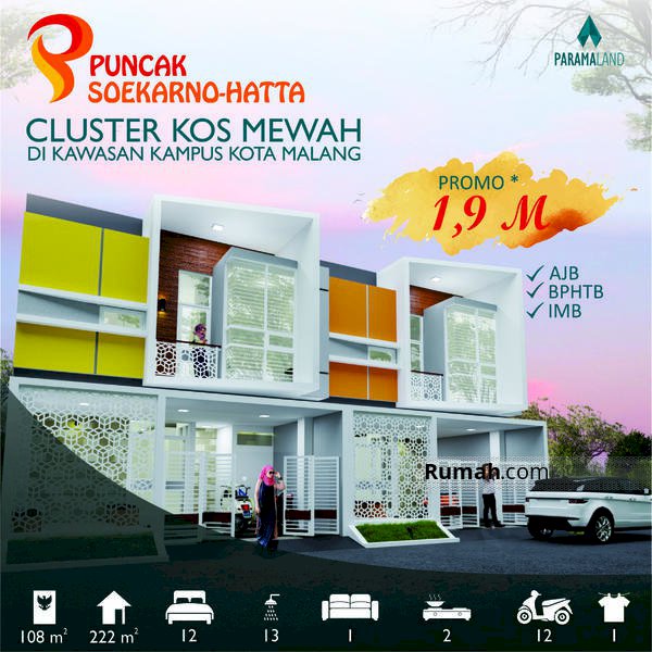 Kos-kosan di Malang Strategis Disamping Permata Jingga Full Perabot