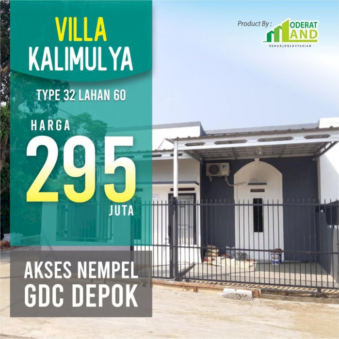 Rumah Khusus Muslim Murah Nempel Alun Alun Kota Depok