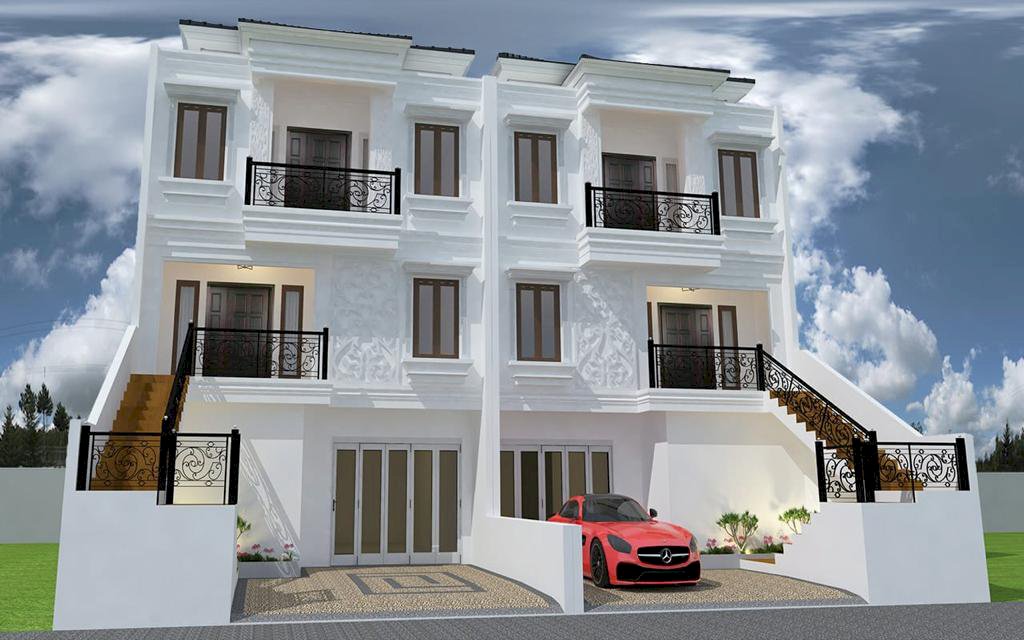 Dijual Rumah Mewah Design European Classic Kebagusan Jakarta Selatan