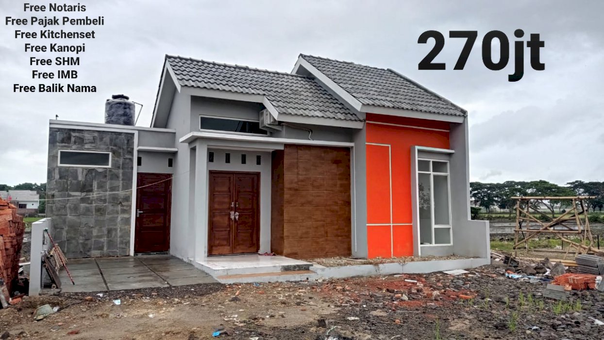 Rumah Mewah Free Kitchen Set, Kanopi, Biaya Notaris, Pajak, DP 0%