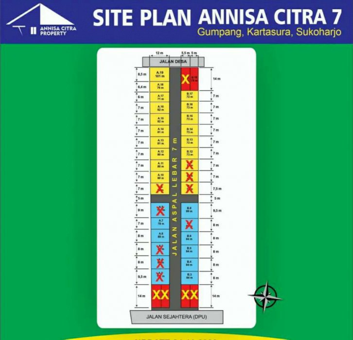 Kavling   Murah 101m ke Kampus ITB AAS Gumpang cash back 5jt
