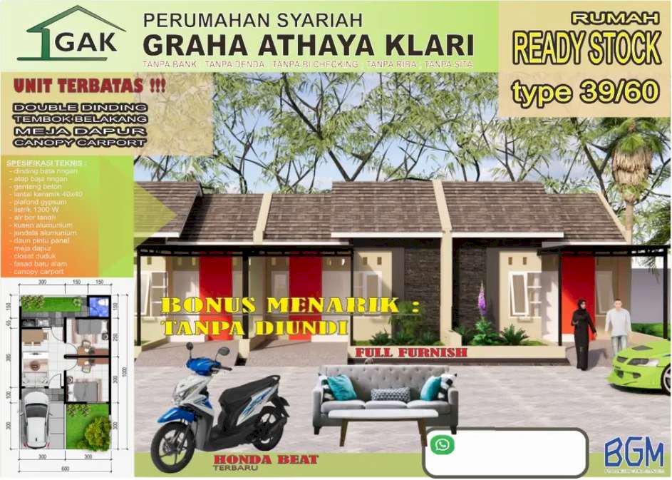 RUMAH SYARIAH BONUS HONDA BEAT