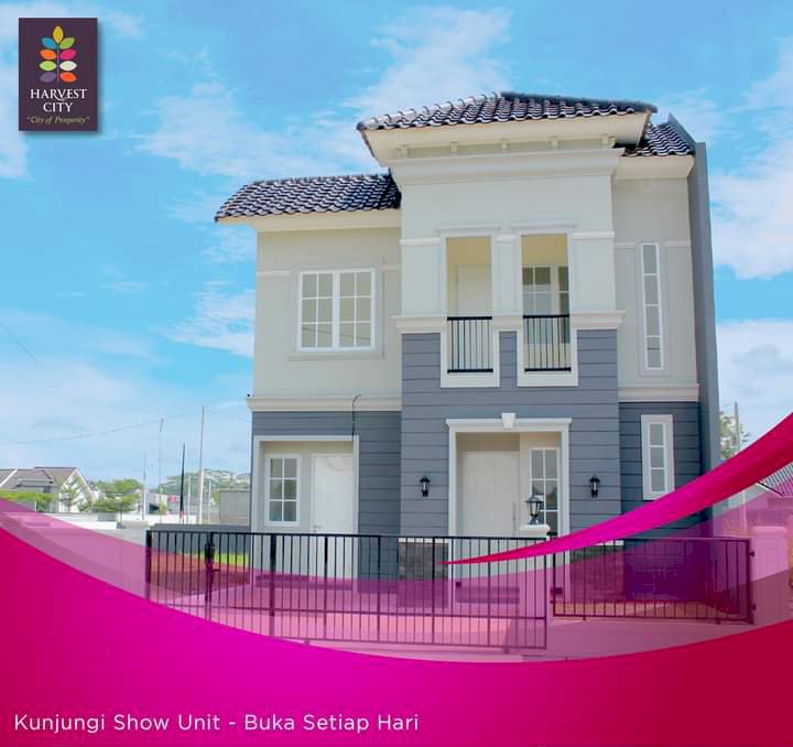 Harvest City Rumah 2 lti Tanah Luas tanpa DP 0%,hub JULI. 08129845517
