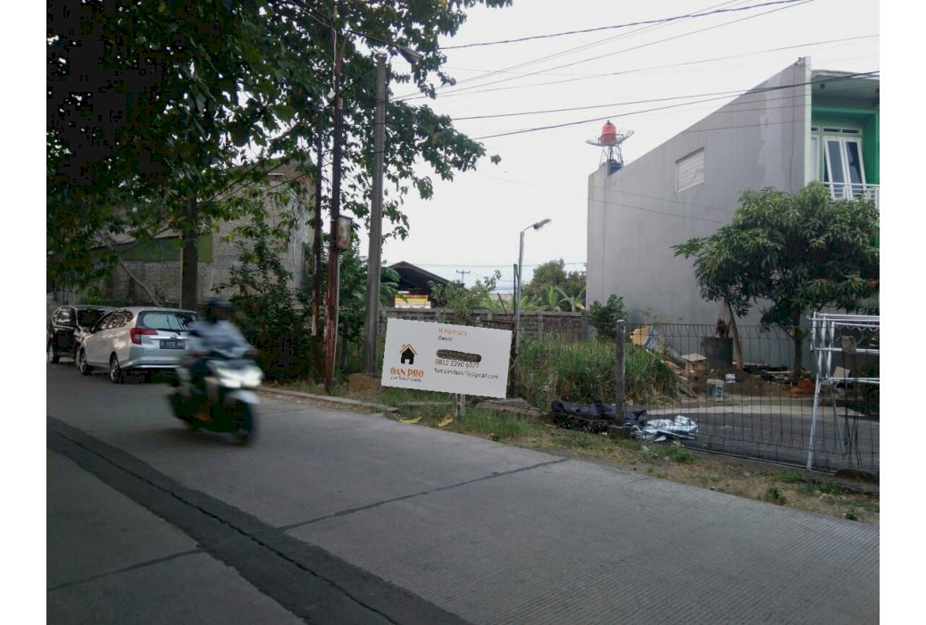 Tanah pinggir jalan strategis cisaranten kulon arcamanik luas 289 m2