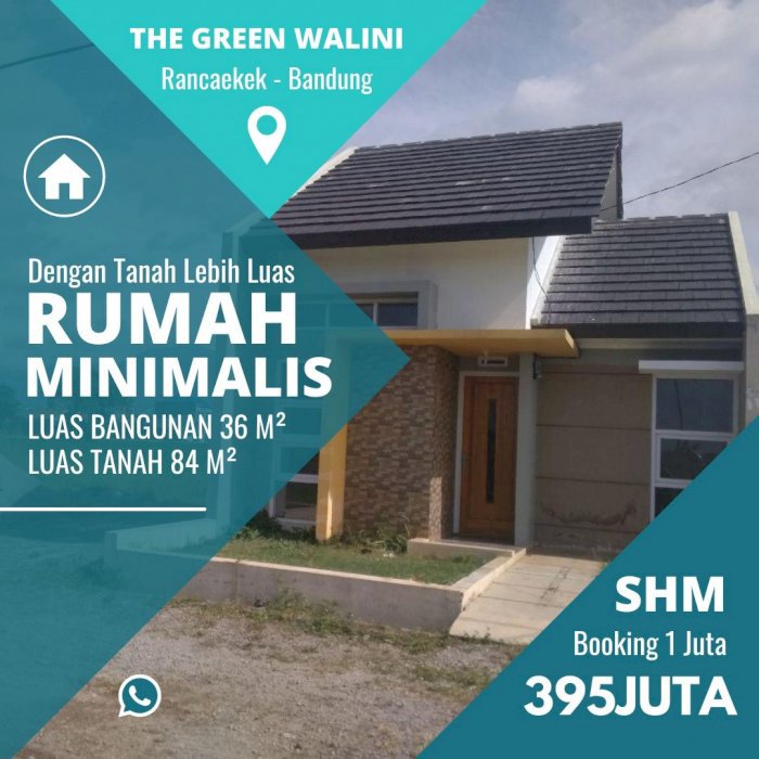 Rumah Modern The Green Walini Rancaekek