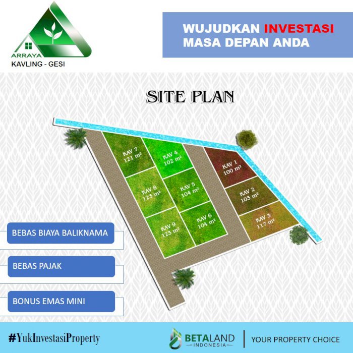 PROMO KAVLING MURAH DEKAT KECAMATAN