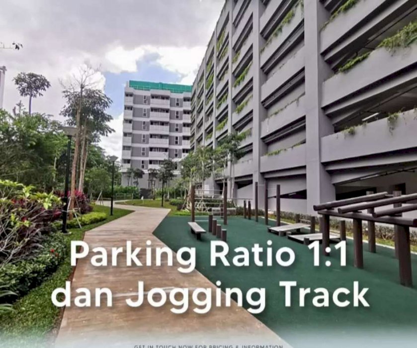 West vista apartment the crest tower studio 600 jutaan