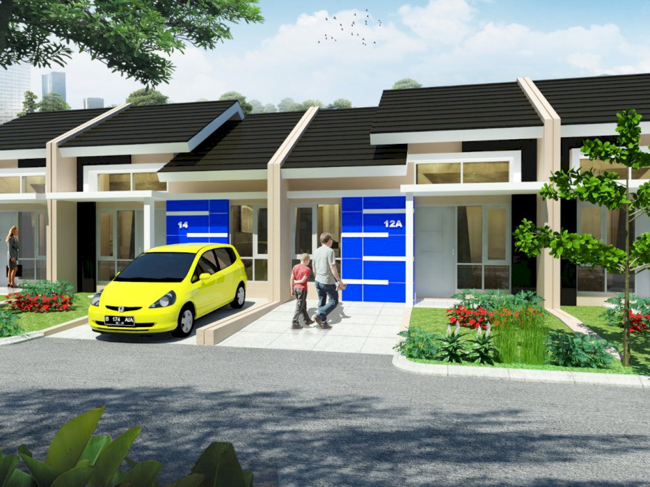Rumah Minimalis pinggir jalan utama Tengah kota cikarang Bekasi