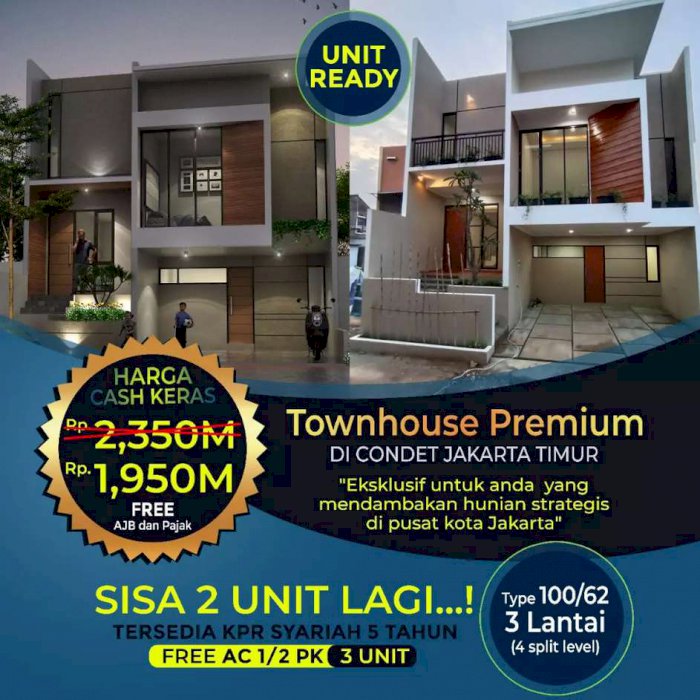 Rumah 3 Lantai Jakarta Timur