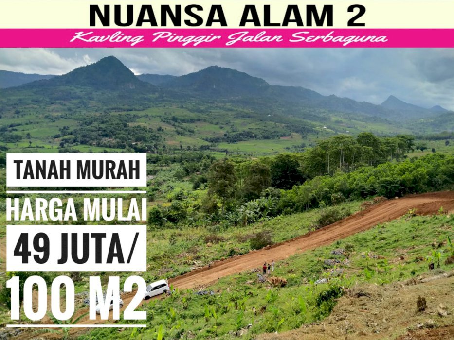 JUAL KAVLING SERBAGUNA BISA DIBANGUN LOKASI DEKAT TEMPAT WISATA