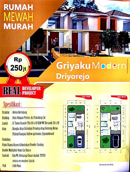 Rumah Murah Wedoroanom Driyorejo Gresik