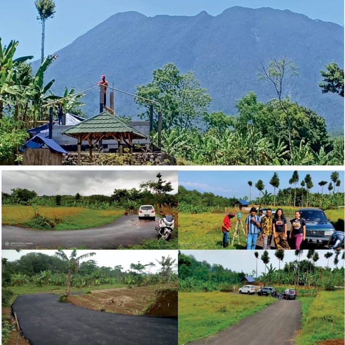 Tanah baliho Sukagalih Cisarua puncak