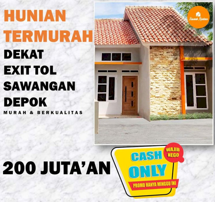 Rumah Minimalis Sawangan