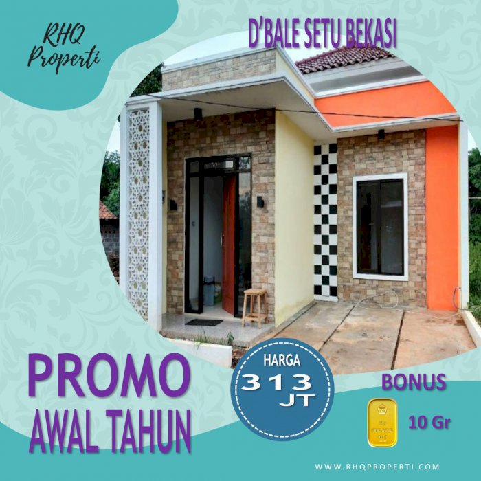 JUAL RUMAH: Promo Cash 313 juta Beli rumah dapat logam mulia 10 gram