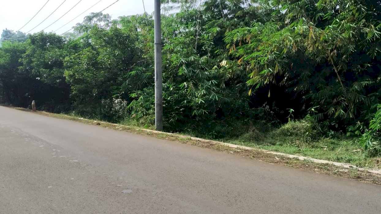 Tanah di Jual pinggir jalan raya