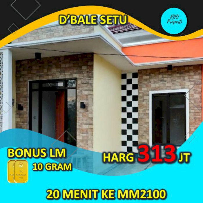 Promo Dasyat Beli Rumah Bonus Logam Mulia 10 Gram Tanpa Diundi