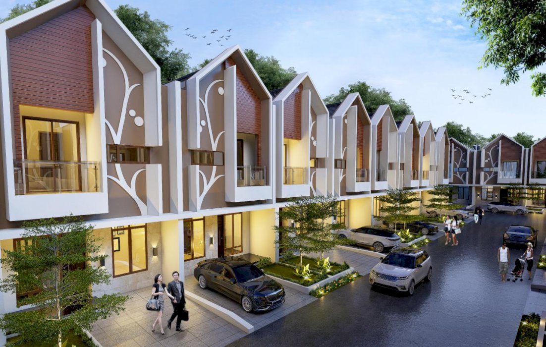 Dijual Rumah Mewah di Perumahan EMERALD 8 TOWNHOUSE Tangerang Selatan