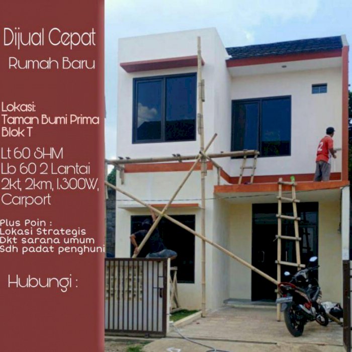 Dijual Rumah Baru Jarang ada di komp Taman Bumi Prima Cimahi