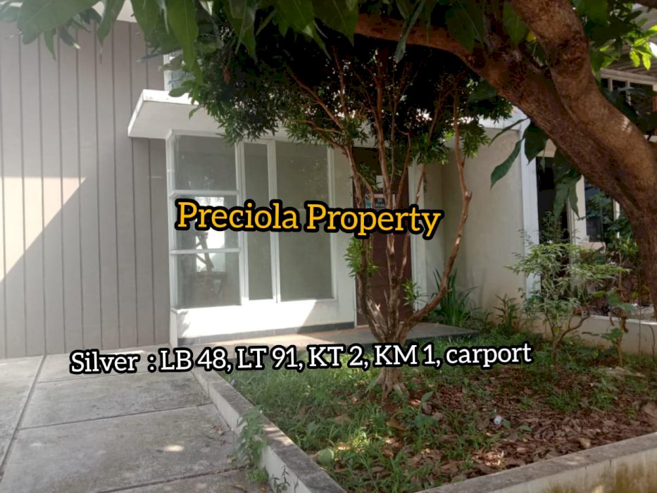 Rumah dijual Type Silver