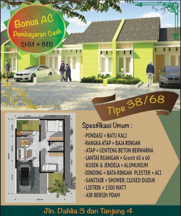 Dijual Cepat Rumah Daerah Karawaci, Tangerang