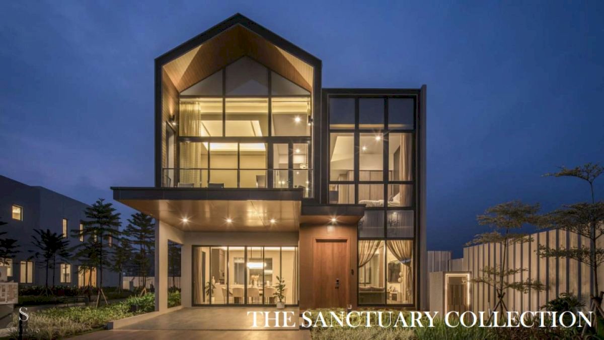 Sanctuary sentul hunian mewah view gn salak, desain masterpiece,,,,
