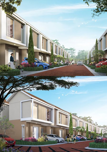 Rumah 2 Lantai Padova Milano by Paramaount Gading Serpong