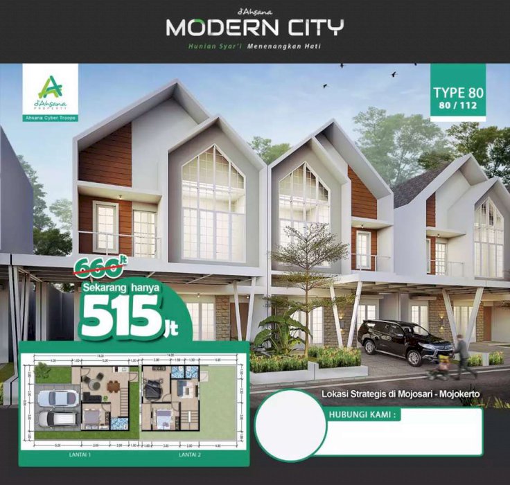 TERMURAH Rumah 2 Lantai Di Mojosari Mojokerto