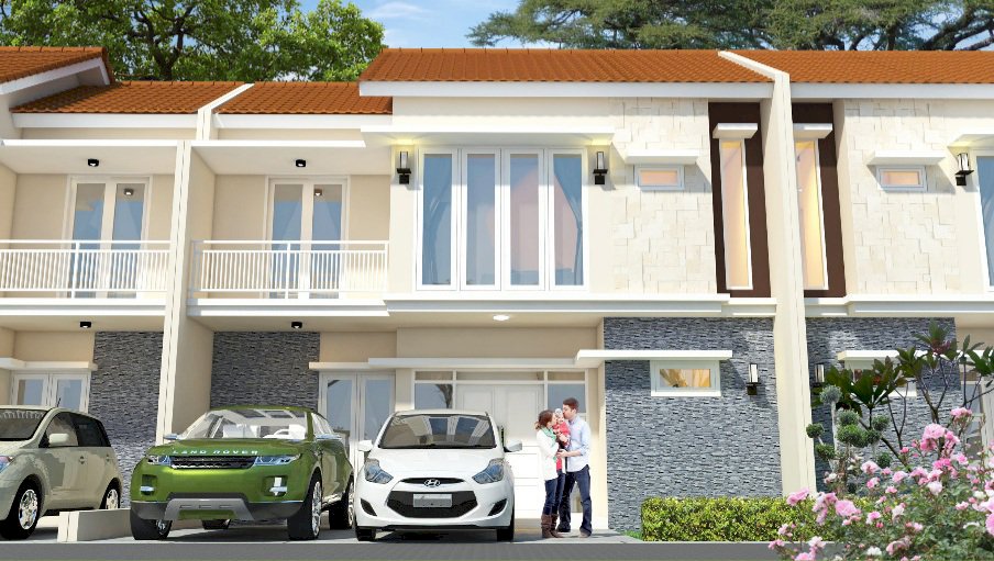 Rumah Minimalis 2 Lantai Cluster Exlusive
