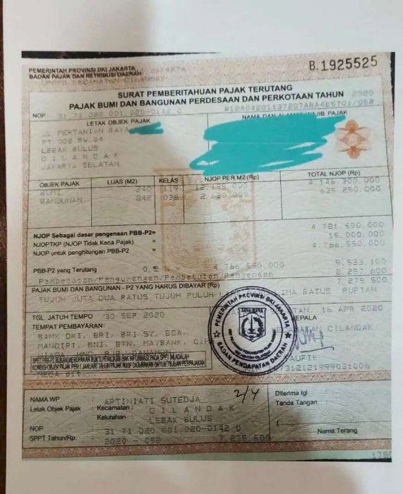 JUAL RUMAH HITUNG TANAH