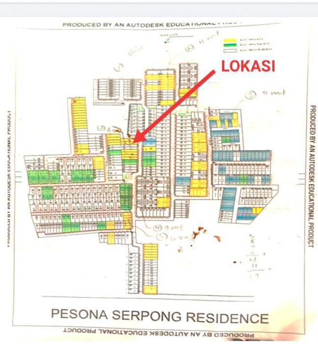 Rumah Cantik 2 LT Di Tengah Komplek Perumahan 2 Mnit Ke MCD Puspitek