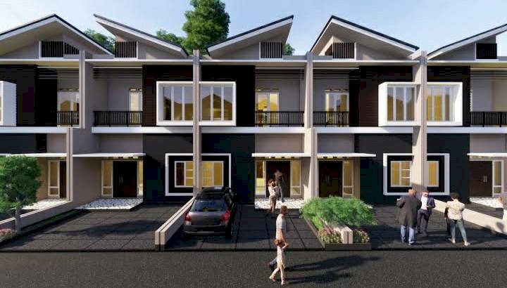 Rumah Murah 2 Lantai Cluster Exlusive #Legalitasaman