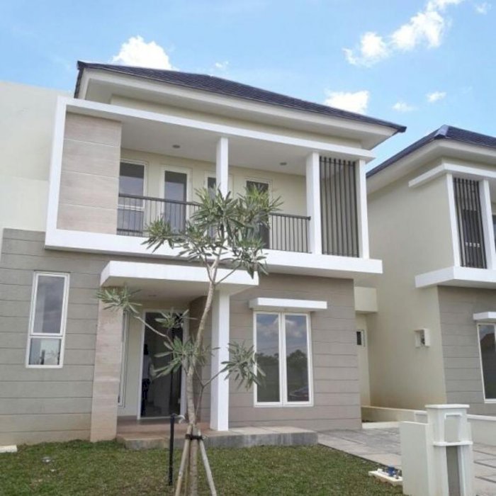 Rumah 2 Lantai Minimalis Giri Suvarna Sutera