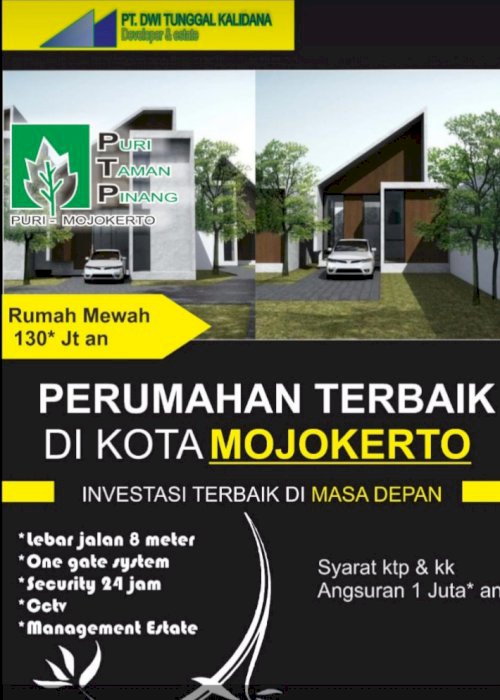 Rumah mojokerto dekat terminal