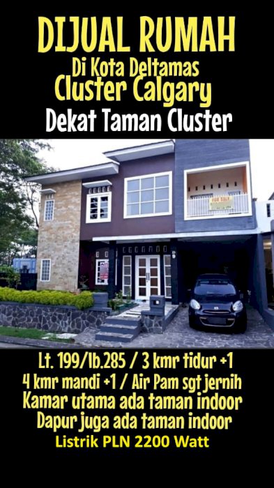 Rumah Minimalis di Deltamas