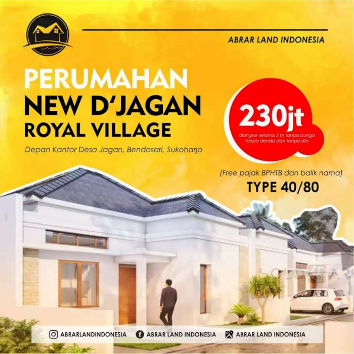 Rumah Murah Sukoharjo