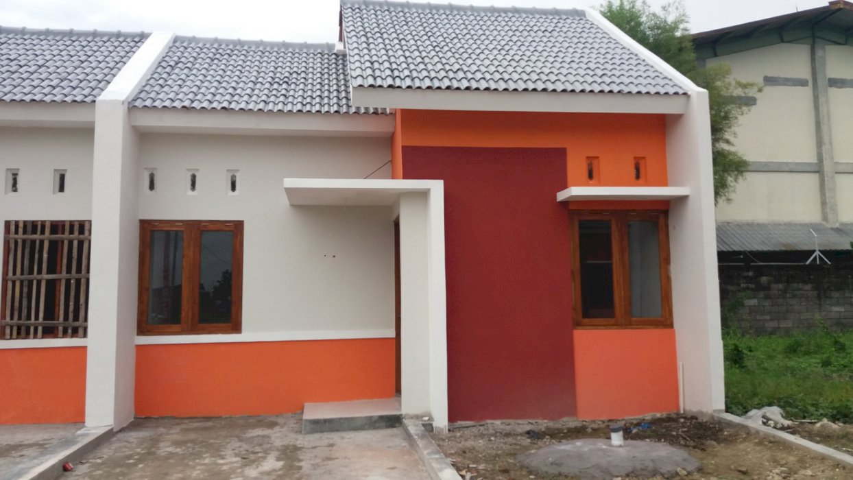 dijual rumah baru tipe 21 tanah 97 meter di perumahan cluster