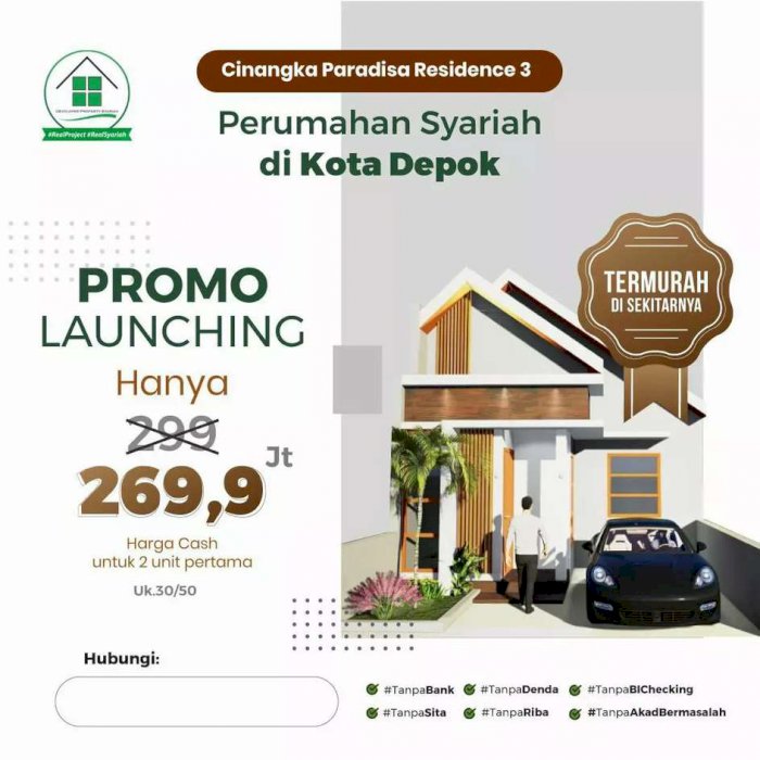 Rumah Syariah Termurah Di Depok