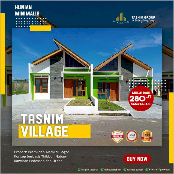 Miliki Hunian Nuansa Alami Lingkungan Islami