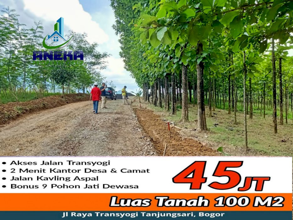 JUAL MURAH TANAH PINGGIR JALAN