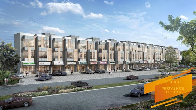 Ruko 3 Lantai Provence Suits dekat Toll BSD City
