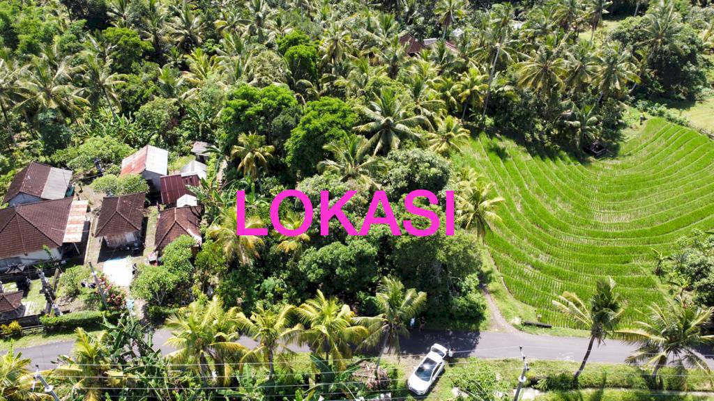 Dijual tanah kebun subur dengan view pantai soka Tabanan