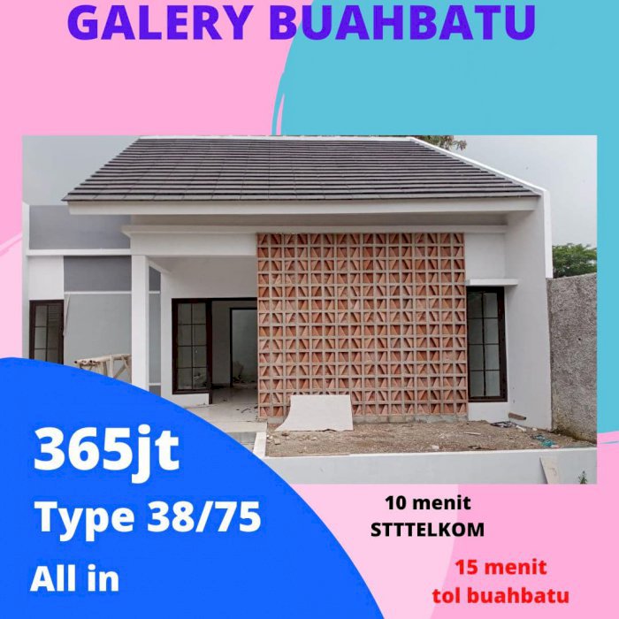 Promo Cash Sisa 4Unit Rumah Minimalis Di Bojongsoang,BuahBatu,Bandung