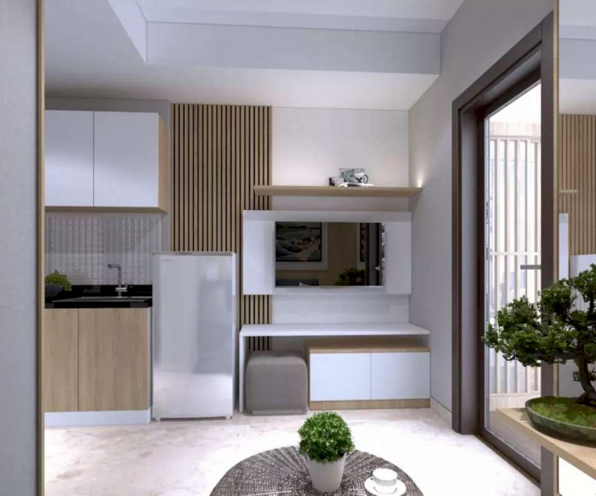 Puri Orchard 1 br Full Interior Design mirip show unit 5 jt lngs Huni