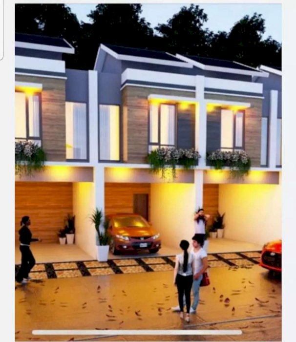 Hunian bernuansa Apart.House di pusa kota.