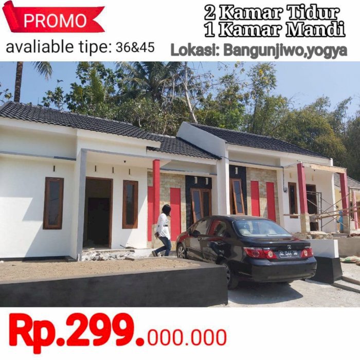 PROMO RUMAH DI BANGUNJIWO BANTUL
