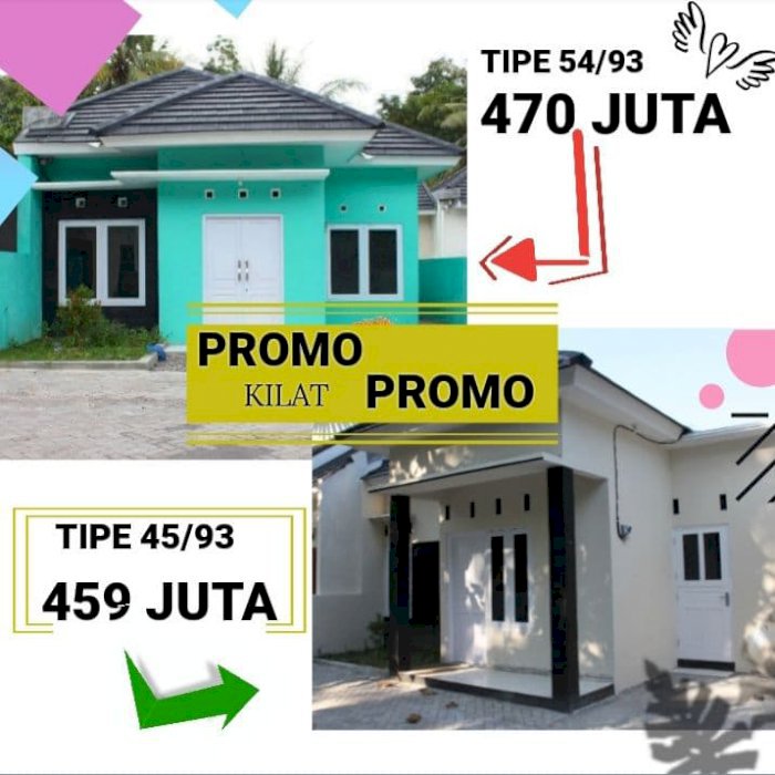 PROMO RUMAH 5 MENIT KE JL WATES SPBU AMBARKETAWANG