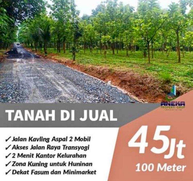 JUAL TANAH KAVLING DIBOGOR