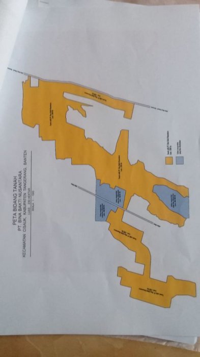 Dijual Tanah 230 Hektar Di Serpong Cisauk Tangerang