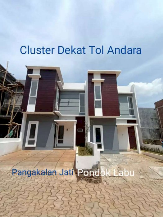 Rumah baru modern minimalis strategis di area pondok labu andara