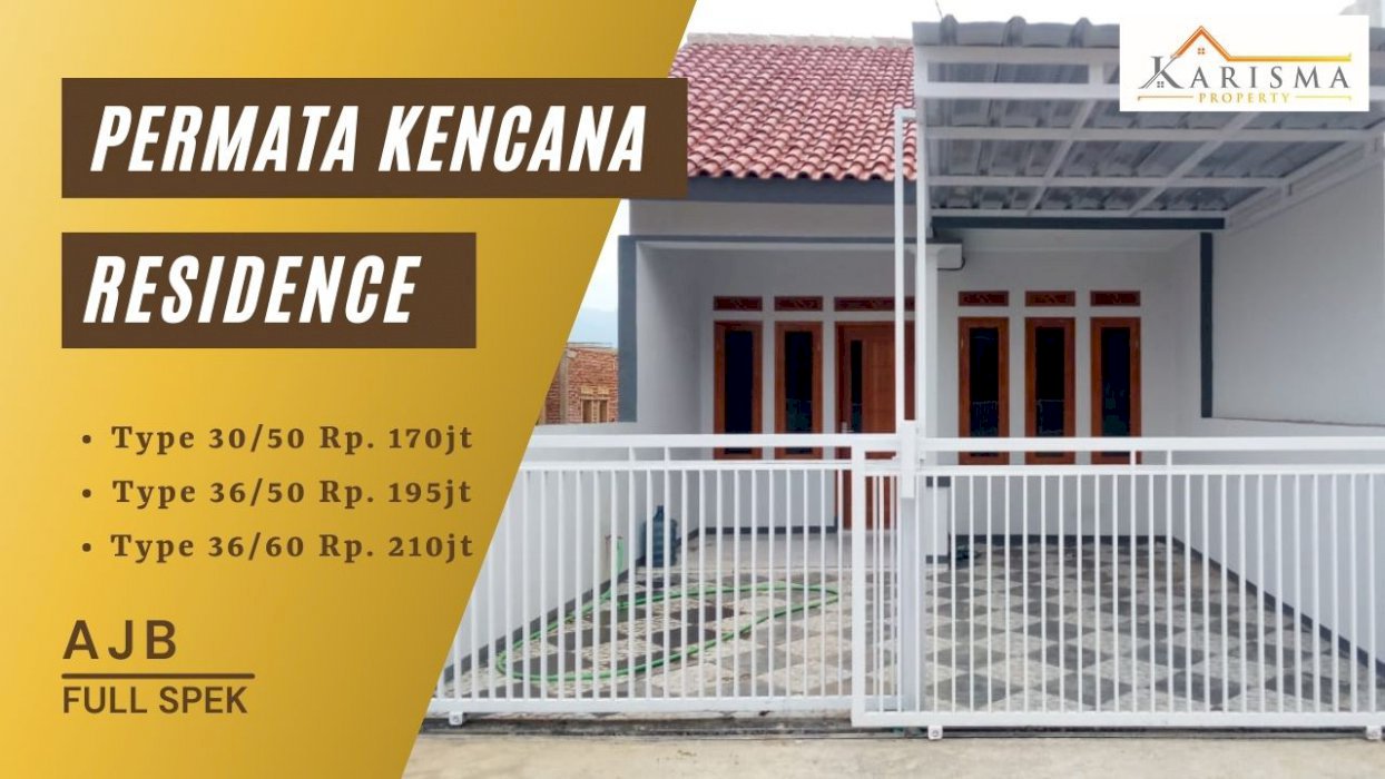 mau hunian mewah tp budget paspasan? permata kencana harga cuma 170jt